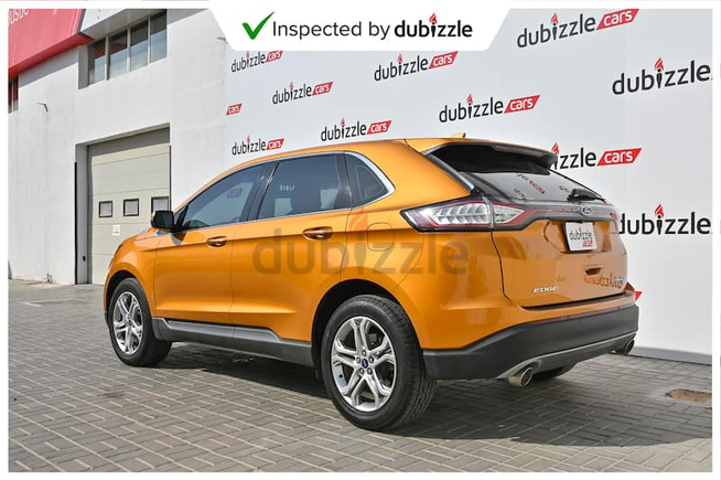 AED1337/month | 2016 Ford Edge Titanium 3.5L | Full Ford Service History | GCC Specs | Ref#29190