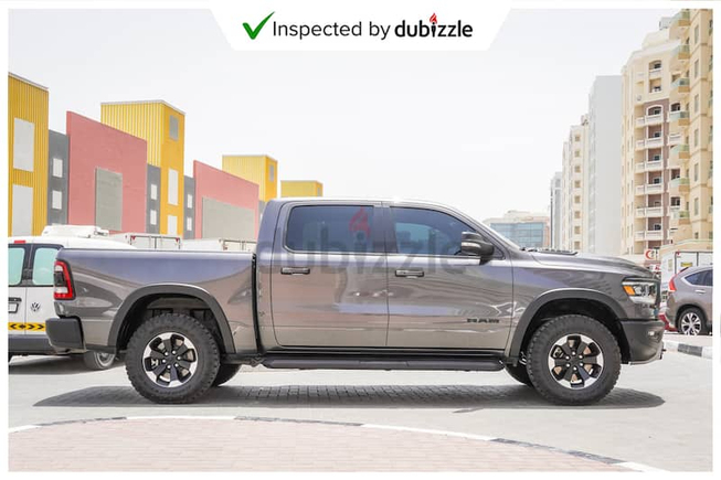 AED3,000/Month | 2022 Dodge Ram Rebel 5.7L | Full Dodge Service History | GCC | Ref#25424