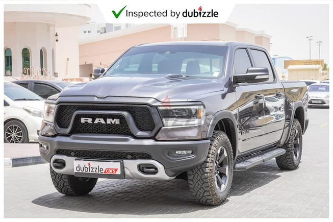 AED3,000/Month | 2022 Dodge Ram Rebel 5.7L | Full Dodge Service History | GCC | Ref#25424