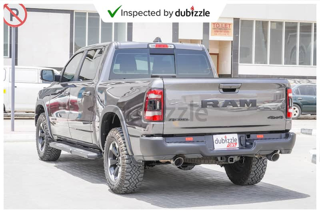 AED3,000/Month | 2022 Dodge Ram Rebel 5.7L | Full Dodge Service History | GCC | Ref#25424