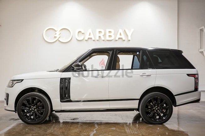 AED 2768PM | RANGE ROVER VOGUE SE | SVO KIT | LOW KMS | GCC - 1 YEAR WARRANTY