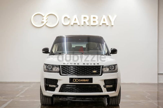 AED 2768PM | RANGE ROVER VOGUE SE | SVO KIT | LOW KMS | GCC - 1 YEAR WARRANTY