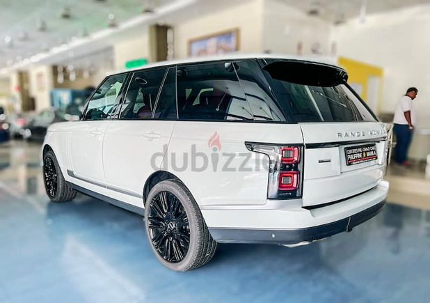 RANGE ROVER SUPERCHARGED WHITE 2020 MODEL