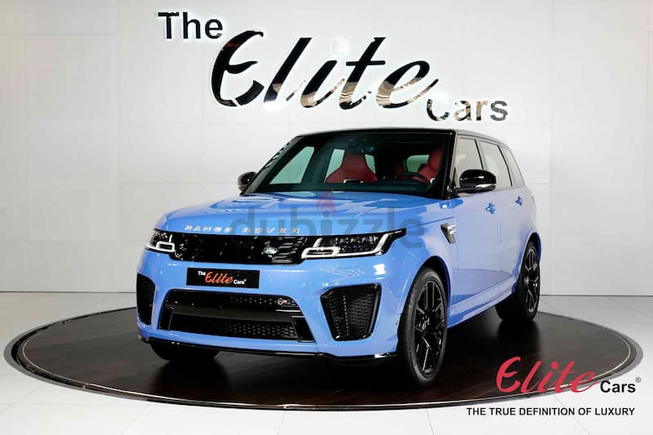 2022 RANGE ROVER SPORT SVR ULTIMATE EDITION l WARRANTY+SERVICE [ABU-DHABI SHOWROOM]