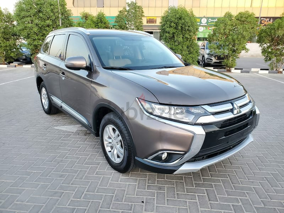 Aed 658/Month Mitsubishi Outlander Gcc MidOption (Bank Finance Available)