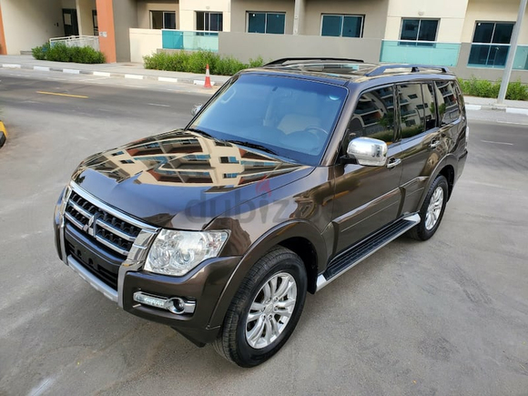 Aed1128/Month | Mitsubishi Pajero Gcc FullOption 3.8 Super Condition (Bank Finance also Available)