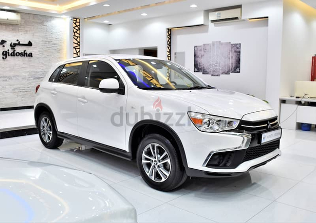 AED 1,155 EMi at 0% DP | ORIGINAL PAINT ( صبغ وكاله ) Mitsubishi ASX ( 2019 Model ) GCC Specs