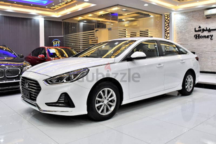 AED 1,057 EMi at 0% DP | Hyundai Sonata ( 2018 Model ) in White Color GCC Specs