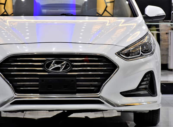 AED 1,057 EMi at 0% DP | Hyundai Sonata ( 2018 Model ) in White Color GCC Specs